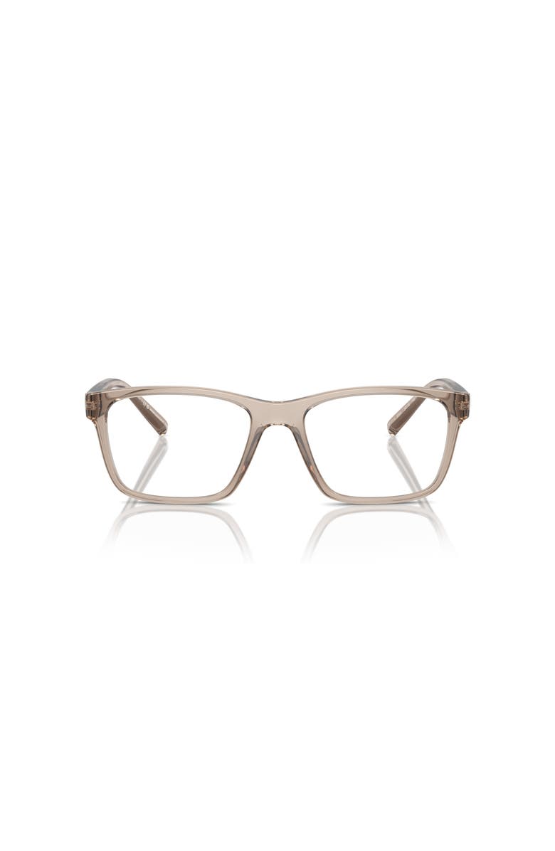 Armani Exchange 54mm Rectangle optical glasses, Alternate, color, 