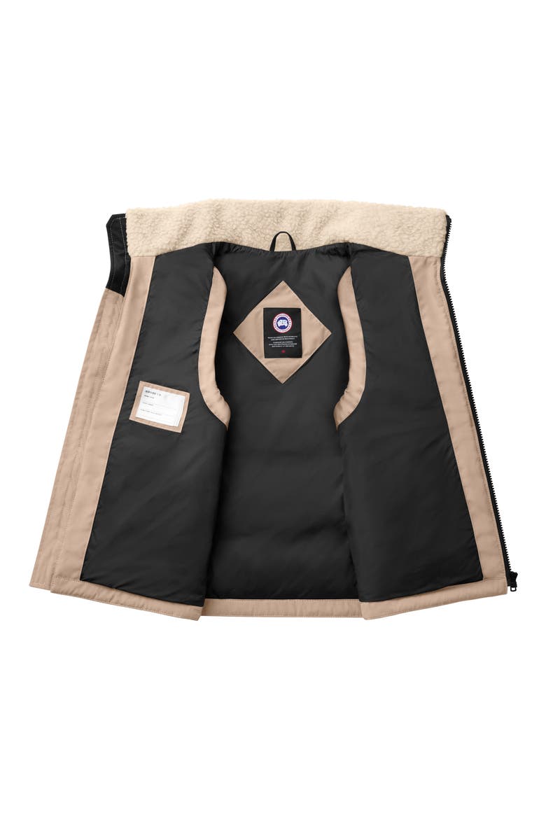 Kids' Elora Water Repellent 650-Fill-Power Down Vest, Alternate, color, LIGHT TAN/ TAN-TAN CLAIR/ TAN