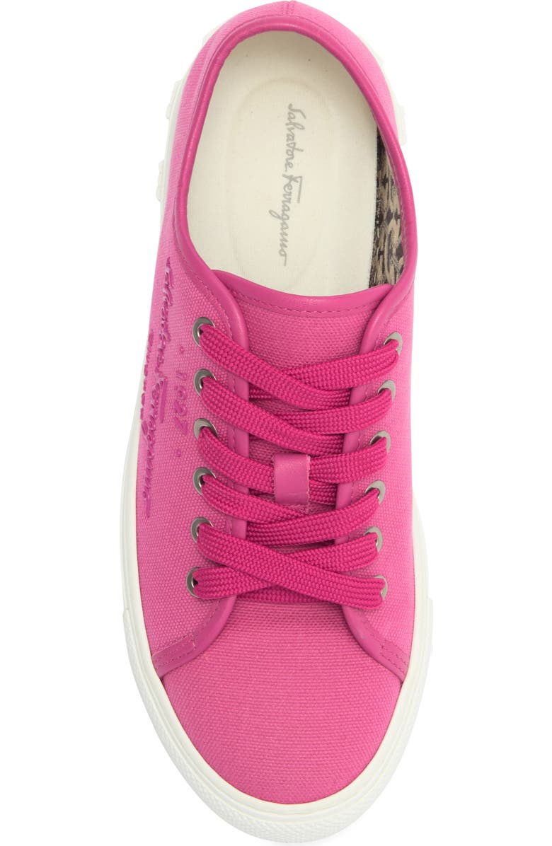 FERRAGAMO Twill Canvas Sneaker, Alternate, color,