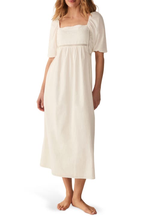 Lucienne Cotton Voile Nightgown