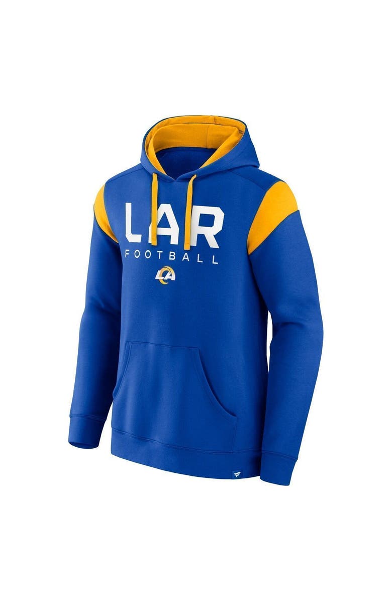 FANATICS Men's Fanatics Royal Los Angeles Rams Call The Shot Pullover Hoodie, Alternate, color, 