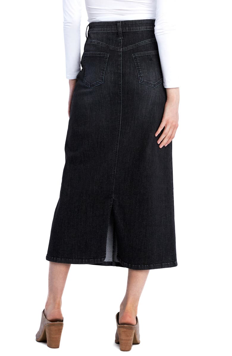 Wash Lab Denim Perfect Denim Pencil Skirt, Alternate, color, Perfect Grey