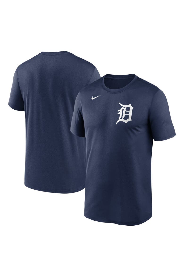 Men's Nike Navy Detroit Tigers Fuse Legend T-Shirt, Alternate, color, Navy