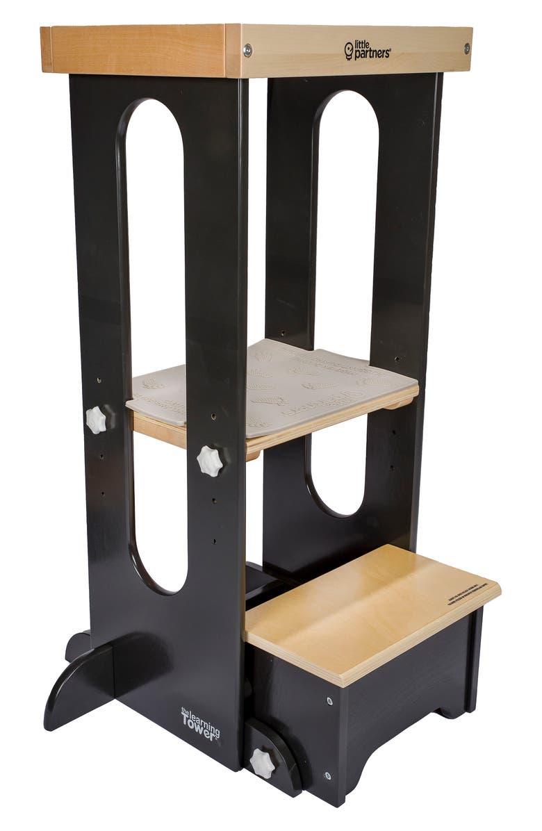 Little Partners Silicone Mat for Explore 'N Store Learning Tower Platform, Alternate, color, Grey