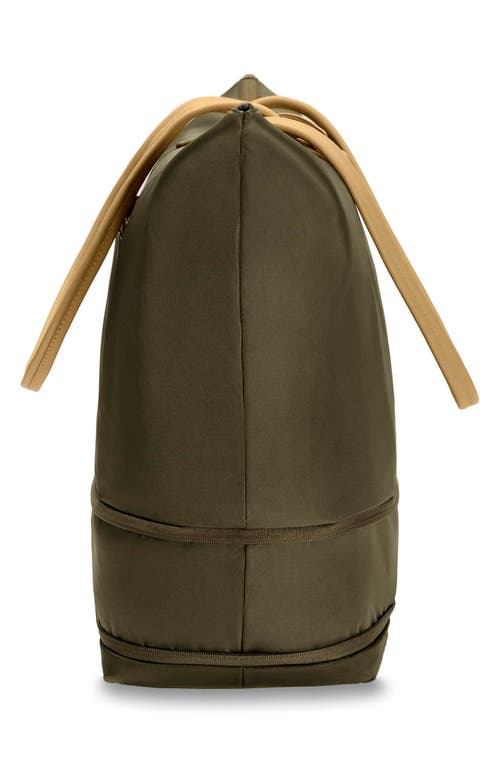 Briggs & Riley Rhapsody Expandable Tote In Olive