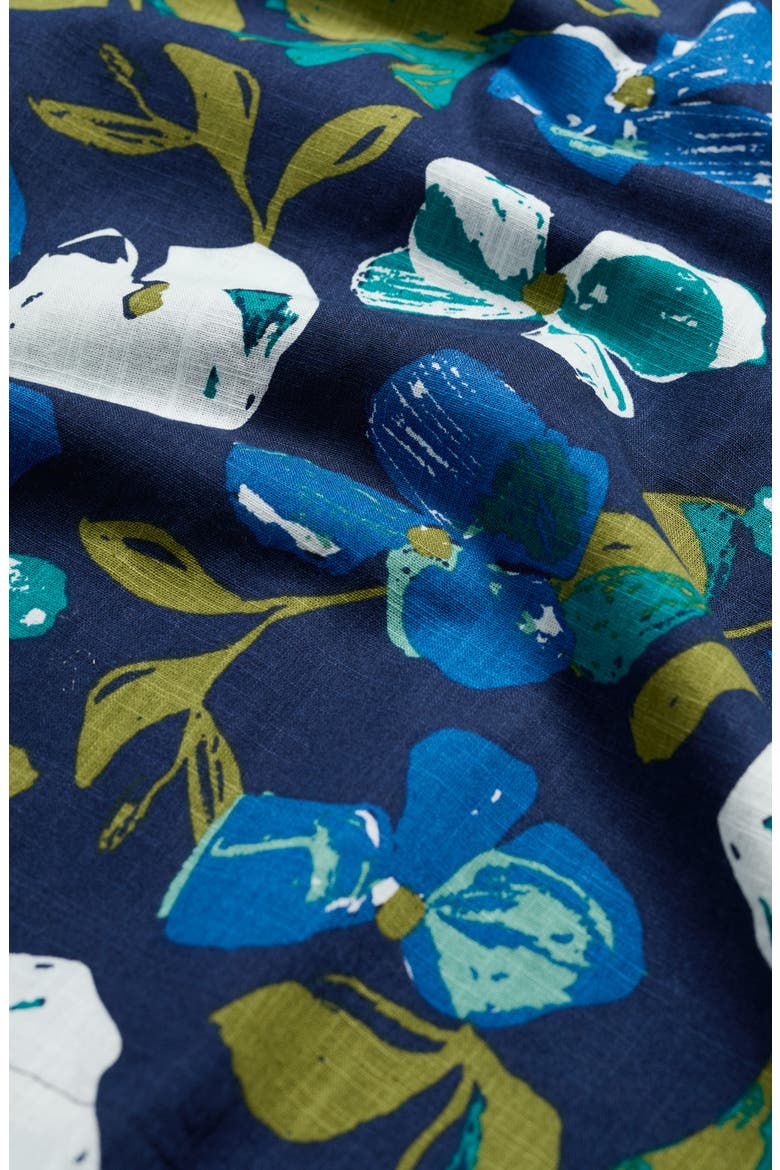 Shearwater Organic Cotton Midi Sundress, Alternate, color, LAMORNA BLOOM MARITIME