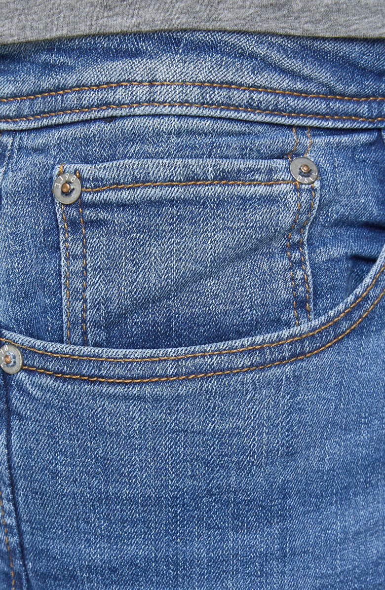 JACK&JONES Tim Original AM 781 50SPS Slim Straight Leg Jeans, Alternate, color,