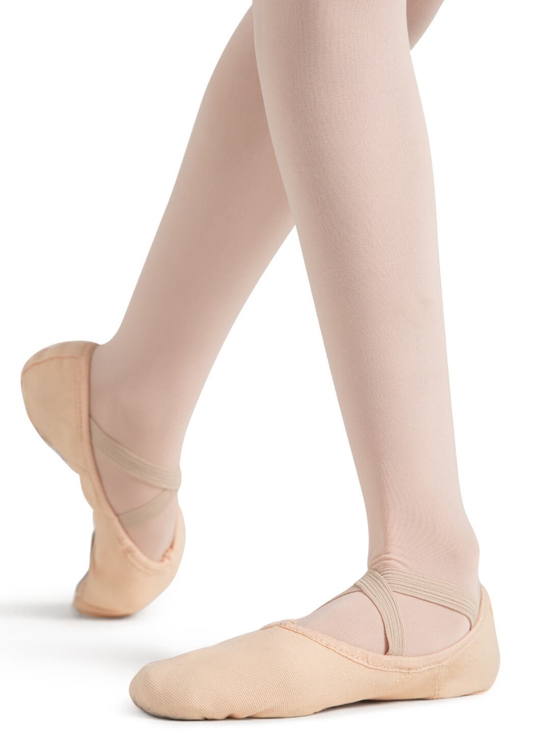 Canvas Juliet Ballet Shoe, Alternate, color, open pink