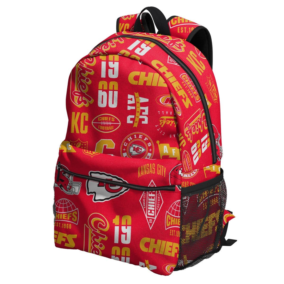 Kansas City Chiefs Backpack and Lunchbox Set, Alternate, color, Red