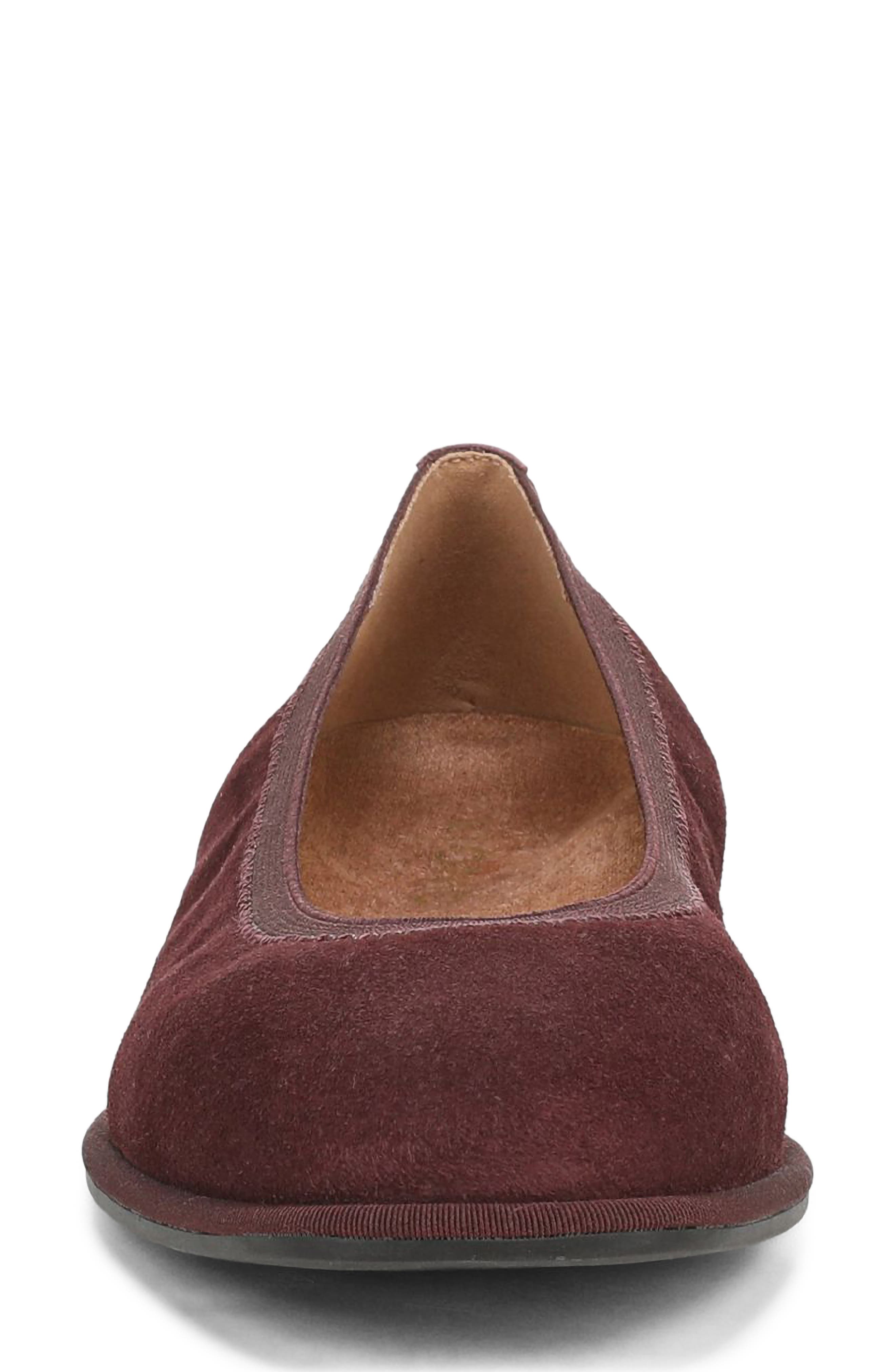 Caroll 2.0 Flat - Wide Widths Available, Alternate, color, MULLED WINE SUEDE