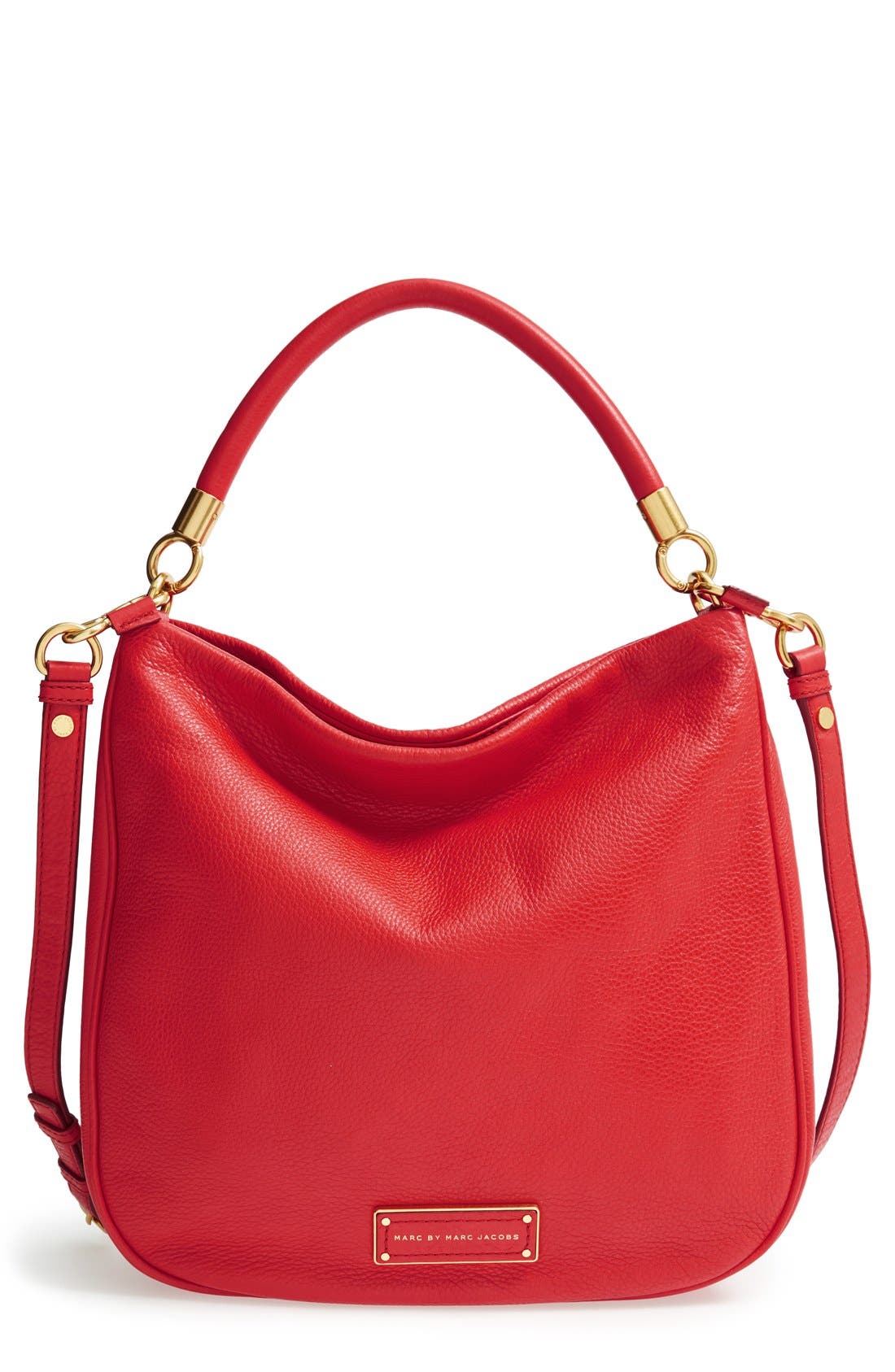 Marc Jacobs MARC BY MARC JACOBS 'Too Hot to Handle' Hobo, Main, color, Cambridge Red