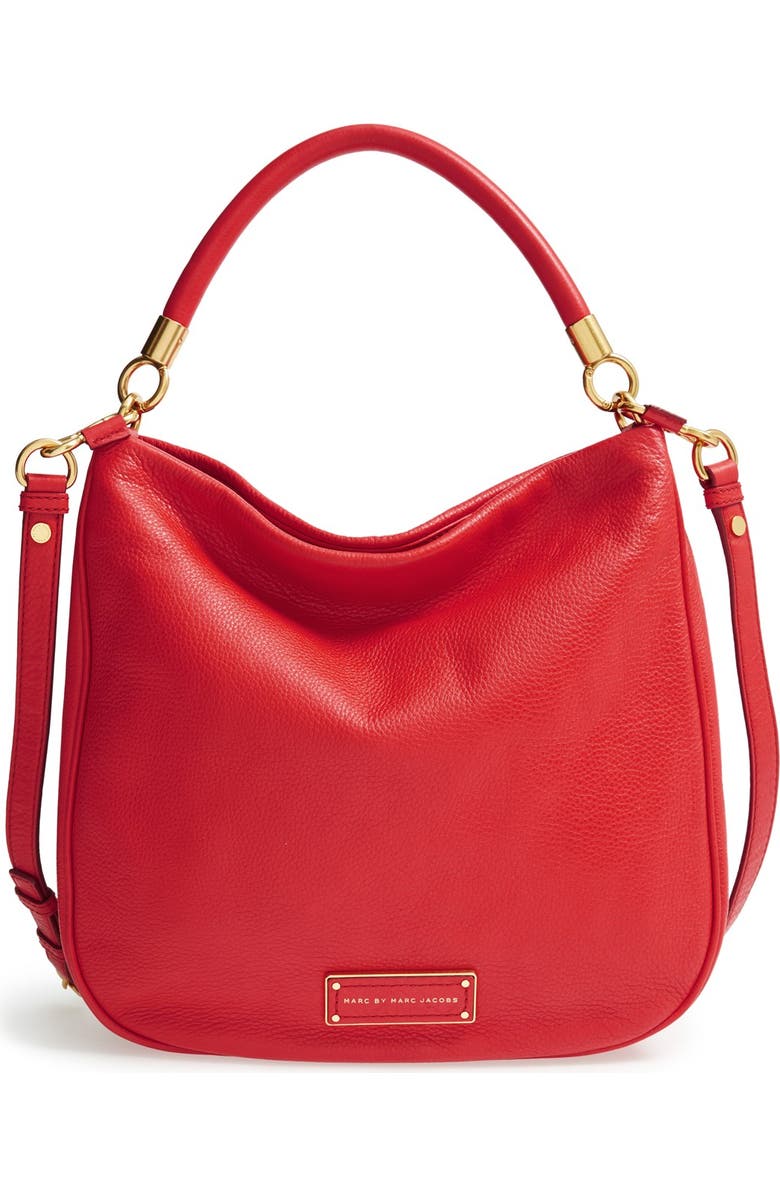 Marc Jacobs MARC BY MARC JACOBS 'Too Hot to Handle' Hobo, Main, color, Cambridge Red