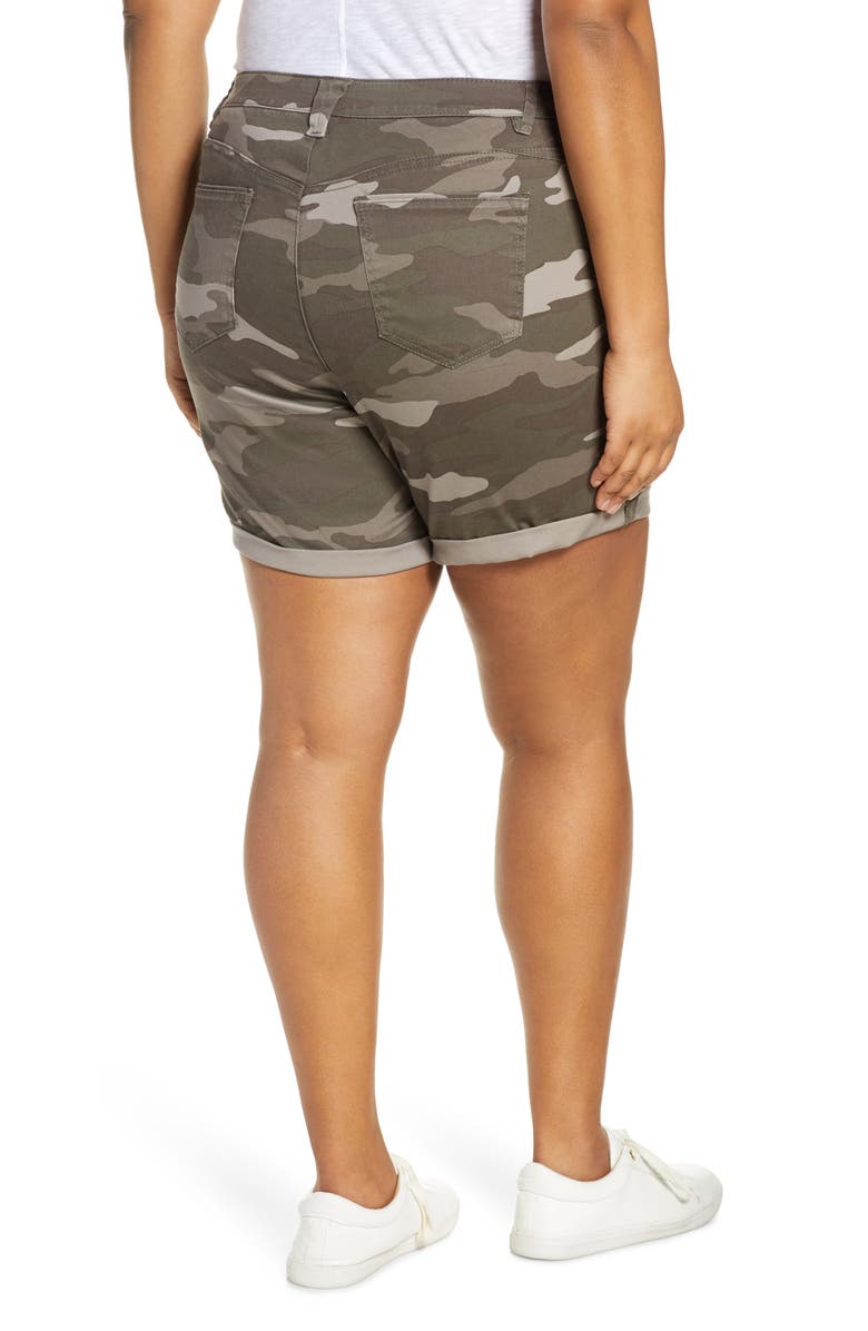 Wit & Wisdom 'Ab'Solution Camo Twill Shorts, Alternate, color,