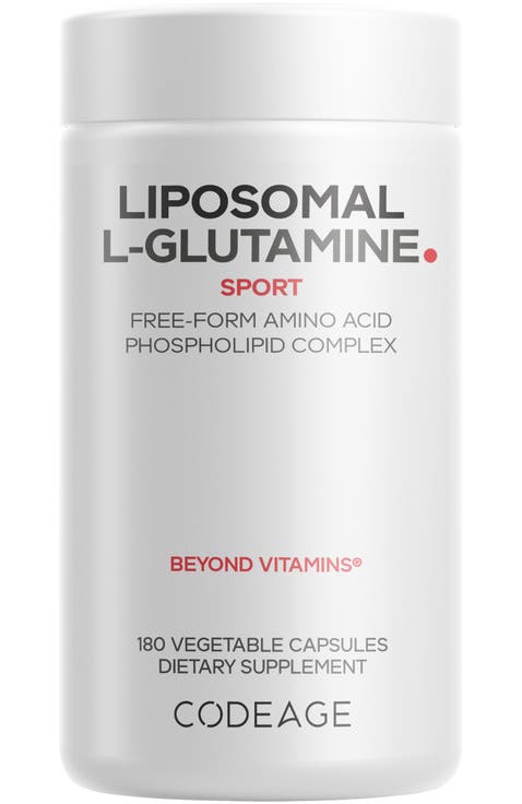 Liposomal L-Glutamine 1000mg Capsules Supplement
