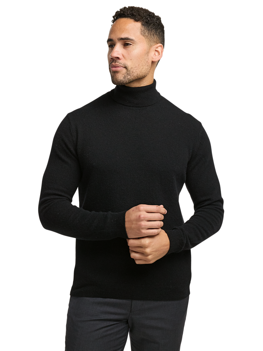 Cashmere Turtleneck Sweater - image 2