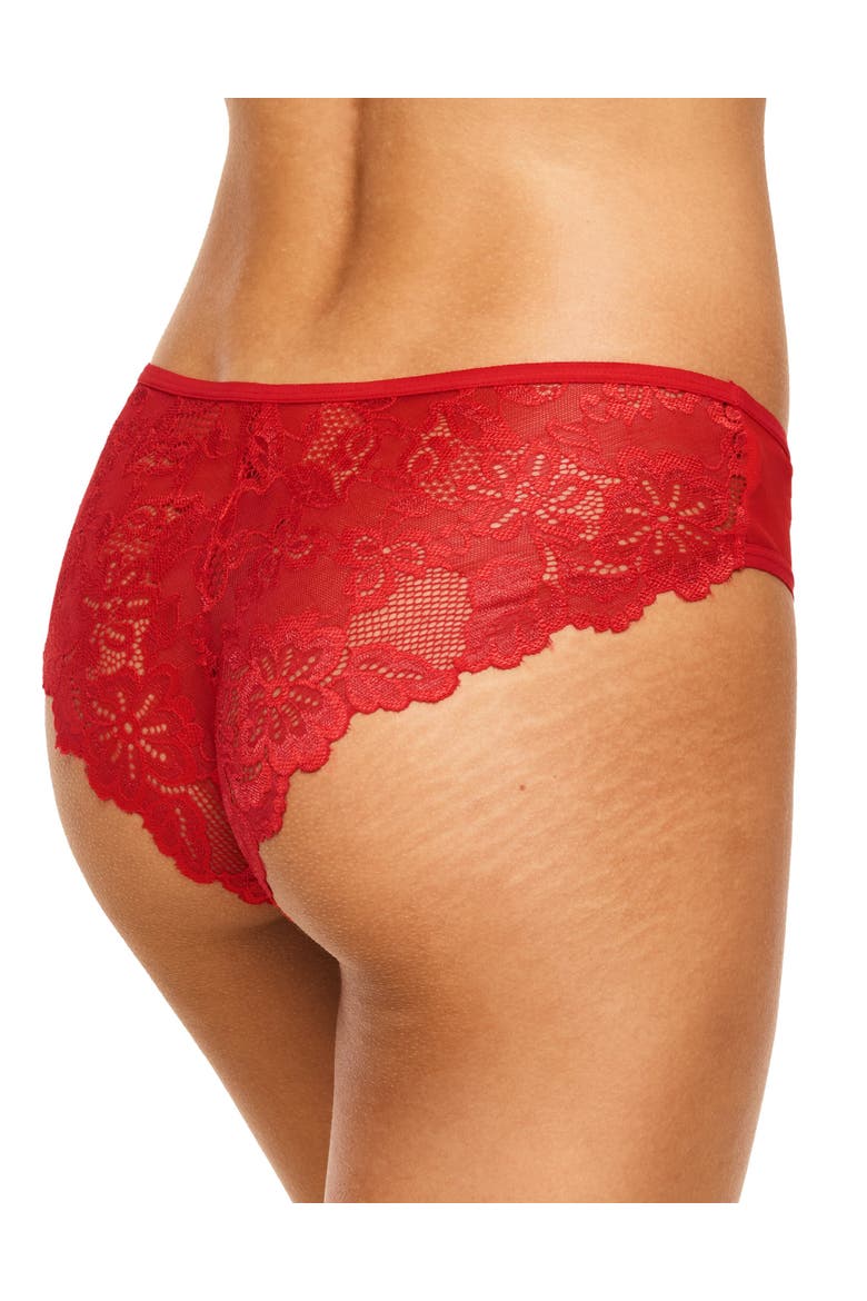 Onita Cheeky Panties, Alternate, color, Novelty red