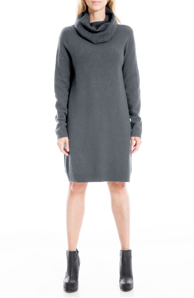 MAX STUDIO Cowl Neck Sweater Dress, Main, color,