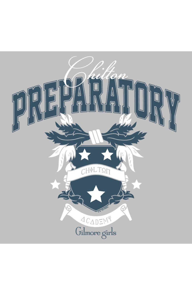 Gilmore Girls Women's Gilmore Girls Chilton Preparatory Logo Graphic T-Shirt, Alternate, color, Athletic Heather