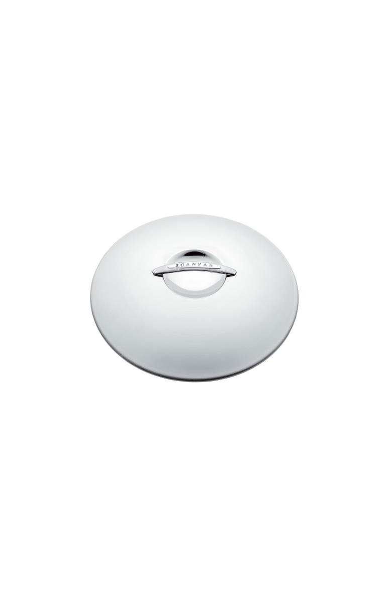 Scanpan Professional 9.5 Inch Stainless Steel Lid, Main, color, Black