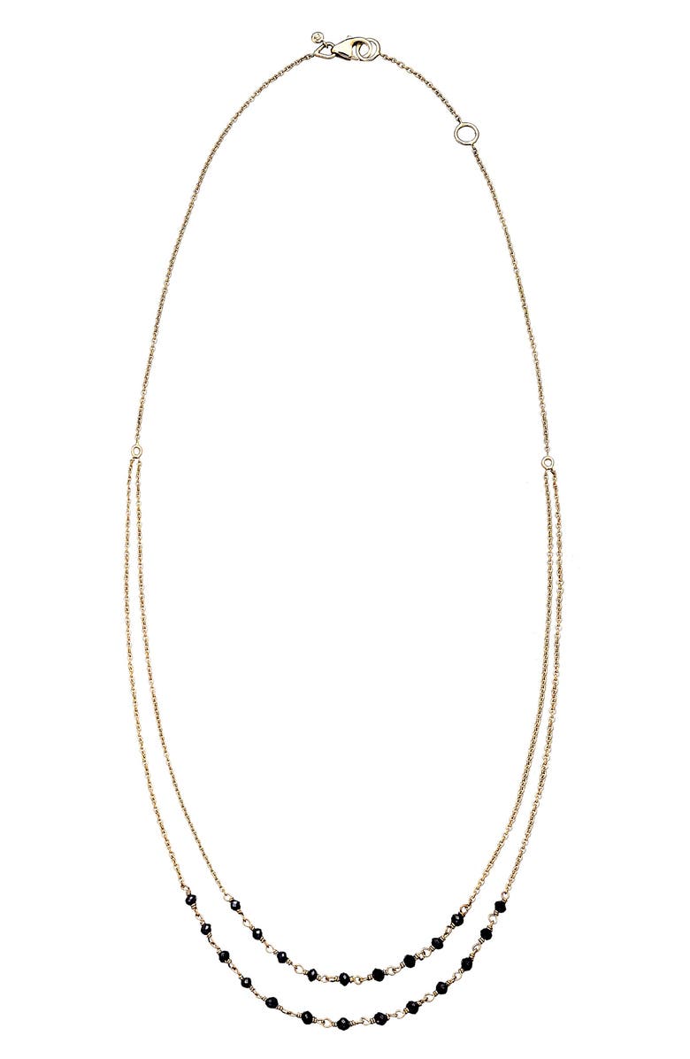 Sethi Couture Jillian Double Strand Necklace, Main, color, 18K Yg