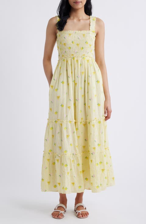 Hadly Smocked Maxi Dress