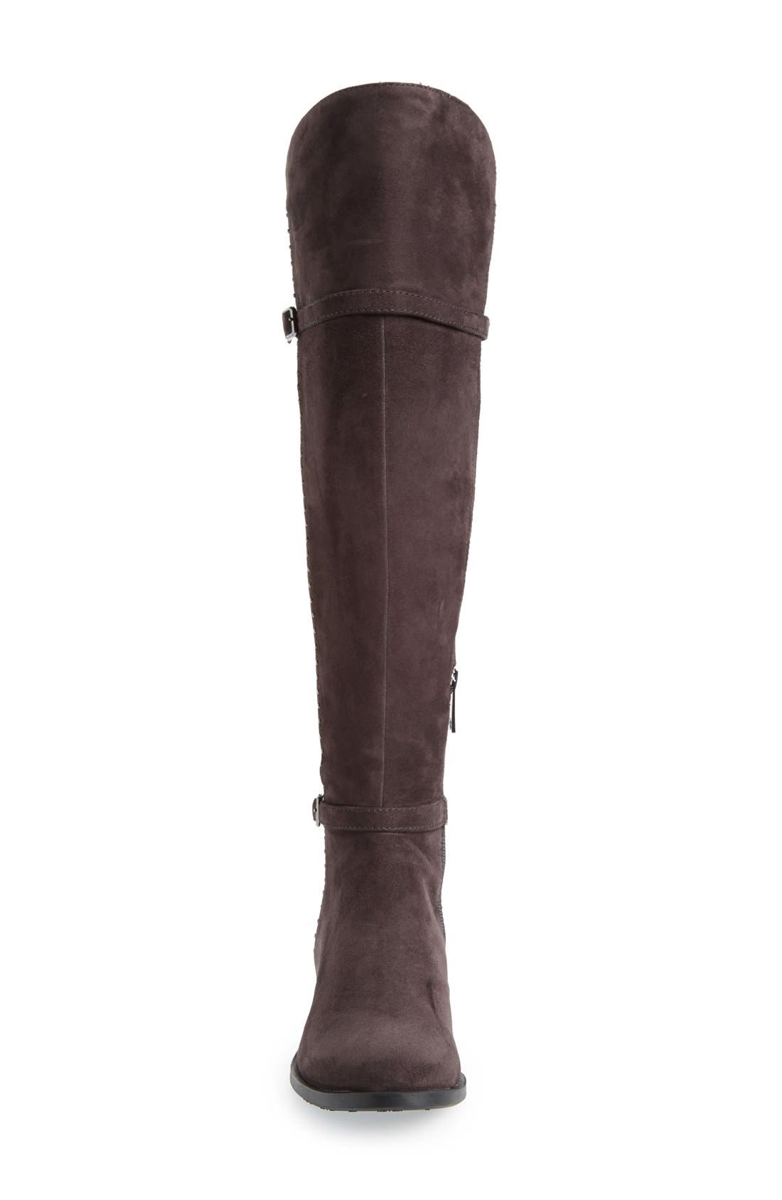 'Ohanna' Boot, Alternate, color, GREY SUEDE