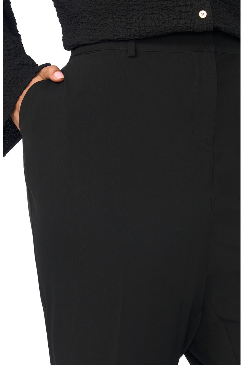 Tailored Ankle Pants, Alternate, color, RICH BLACK