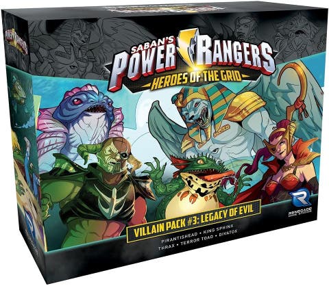 Power Rangers Heroes of The Grid Villain Pack