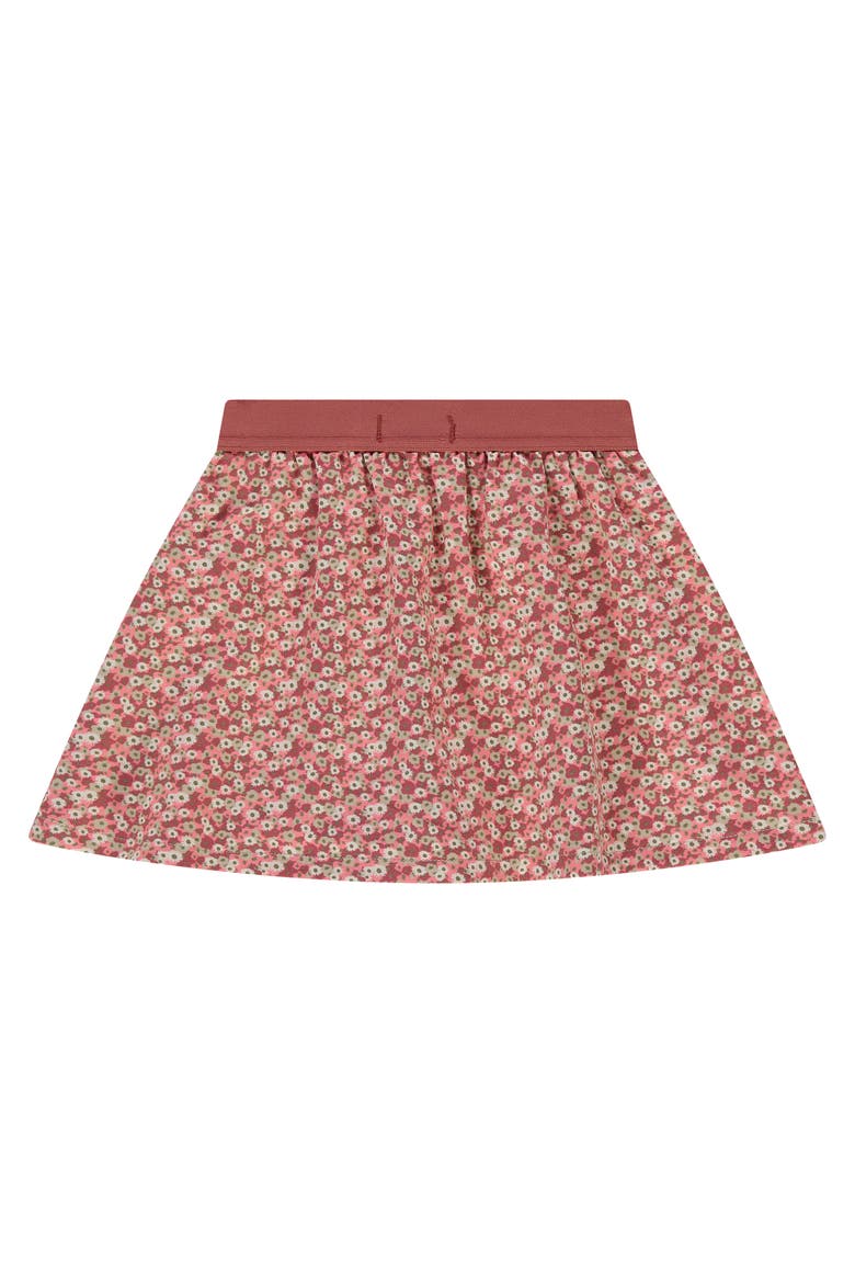 Floral Printed Skirt, Alternate, color, Beige