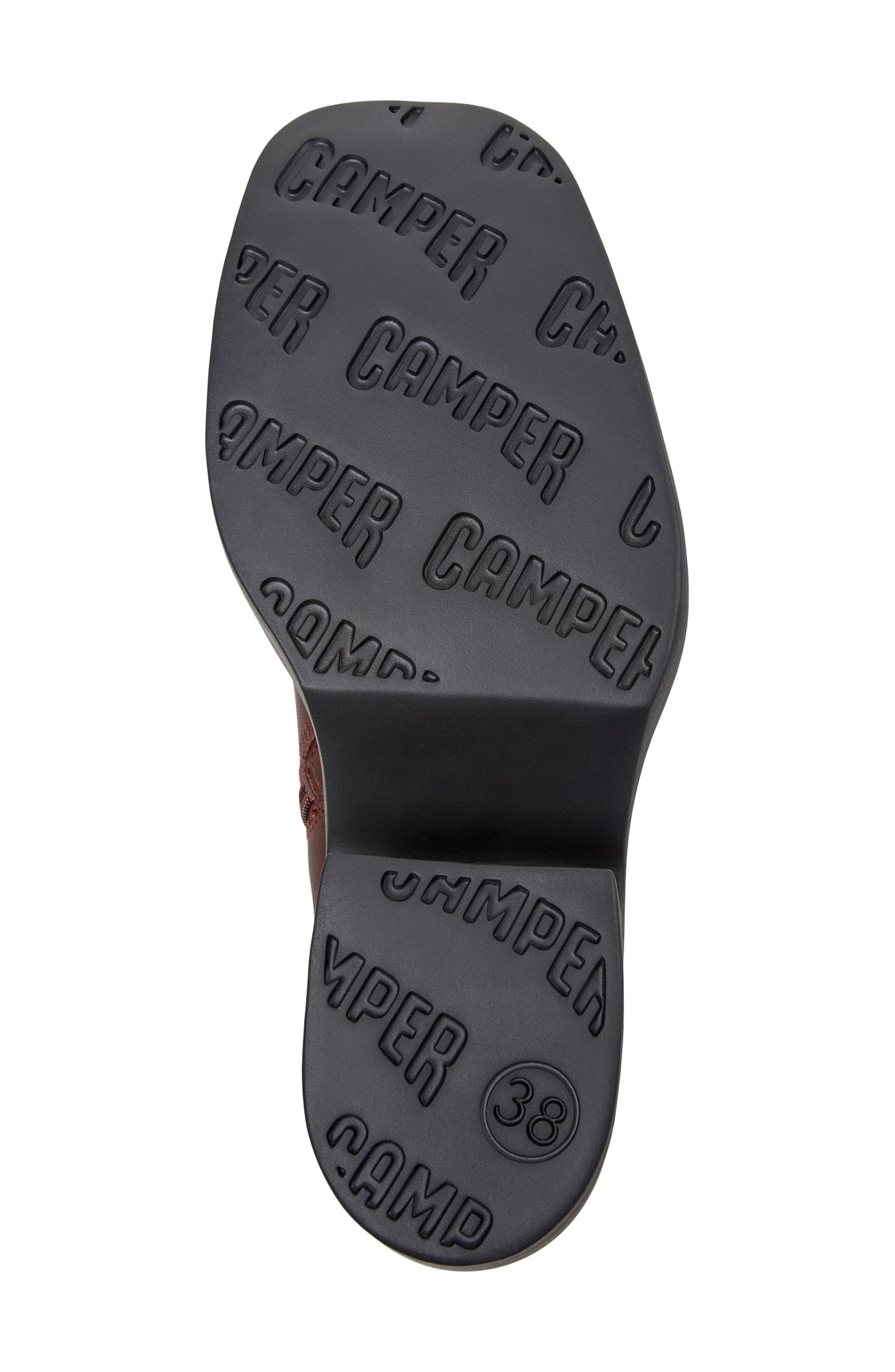 Camper Billie Platform Boot, Alternate, color, Burgundy