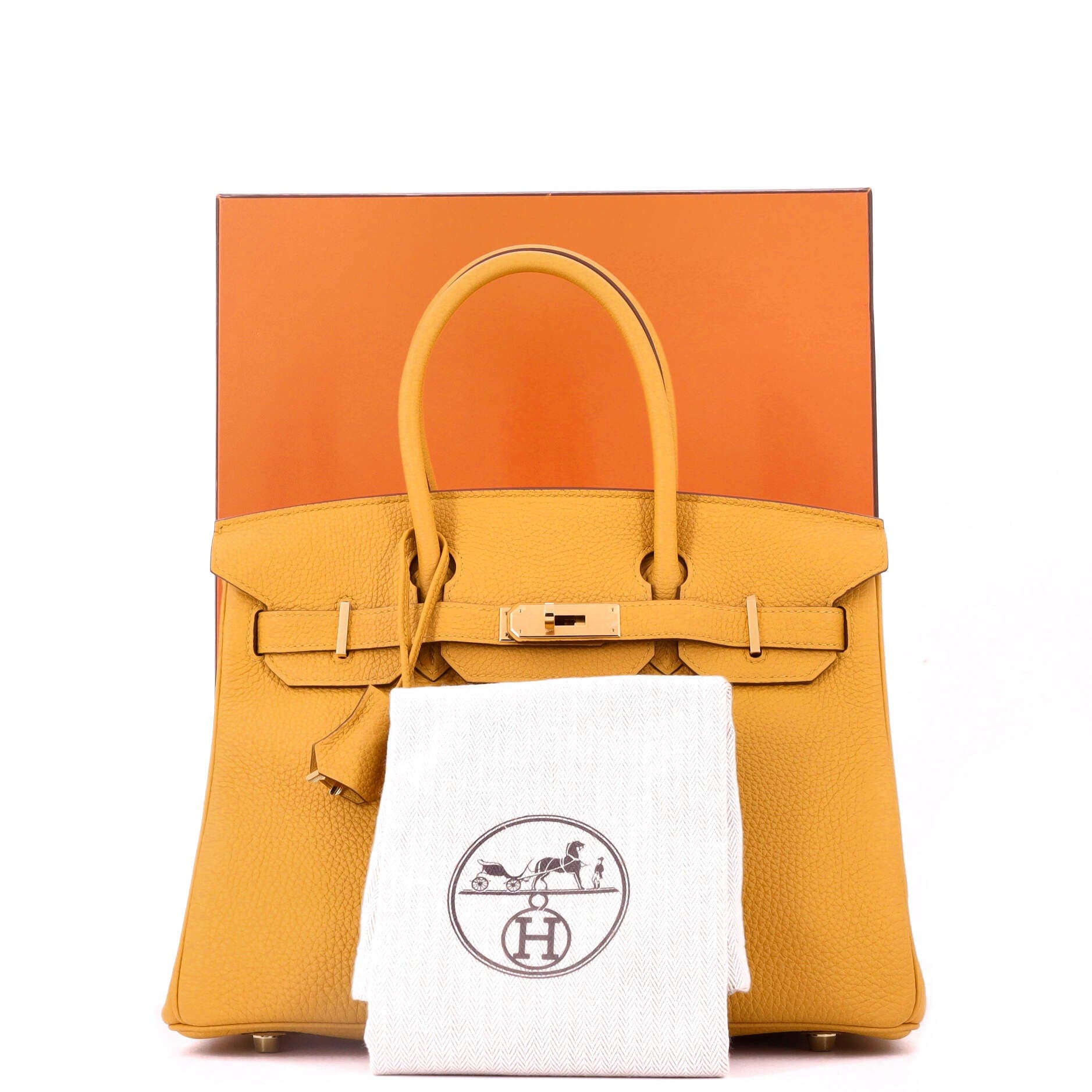 Birkin Handbag Yellow Togo with Gold Hardware 30, Alternate, color, Yellow