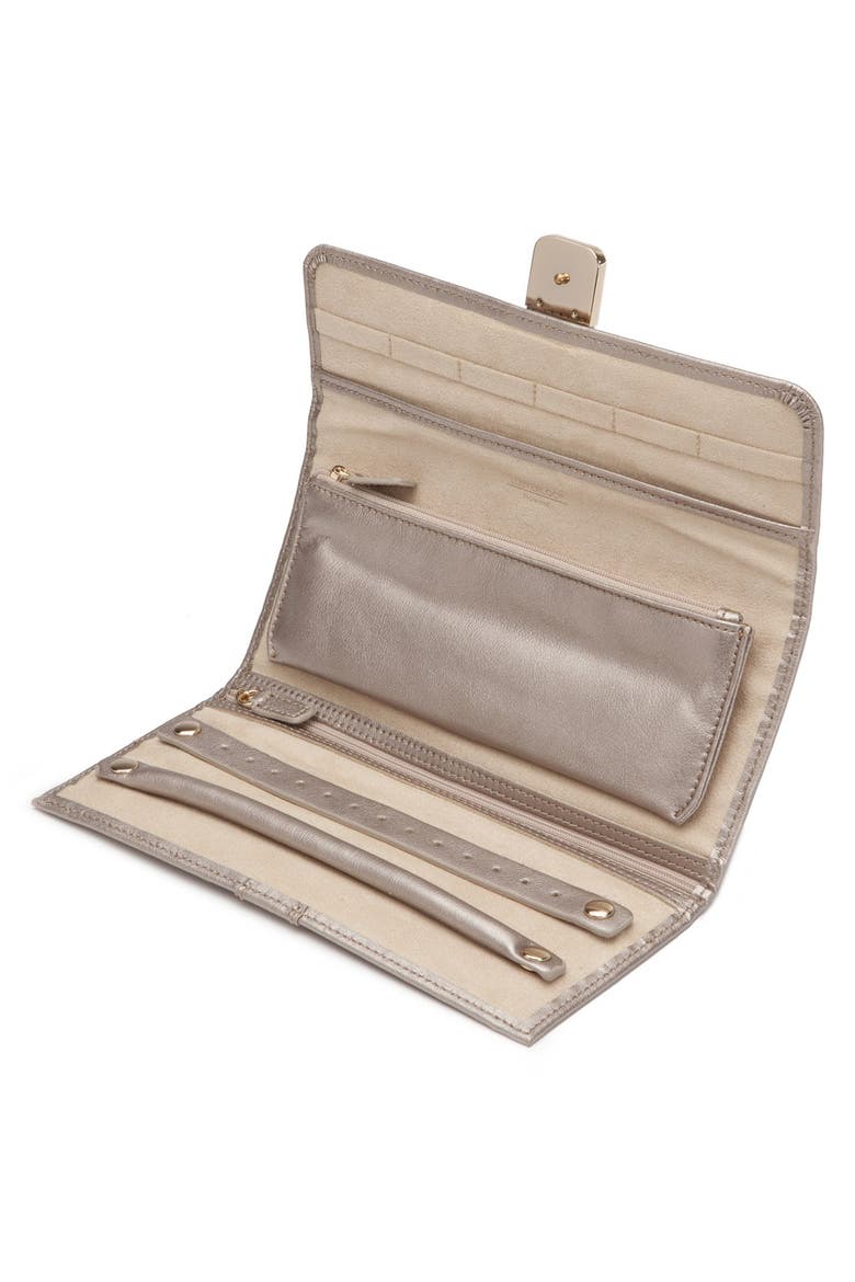 Palermo Jewelry Roll, Alternate, color, PEWTER