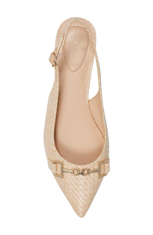BANDOLINO BANDOLINO ALEX BIT SLINGBACK PUMP