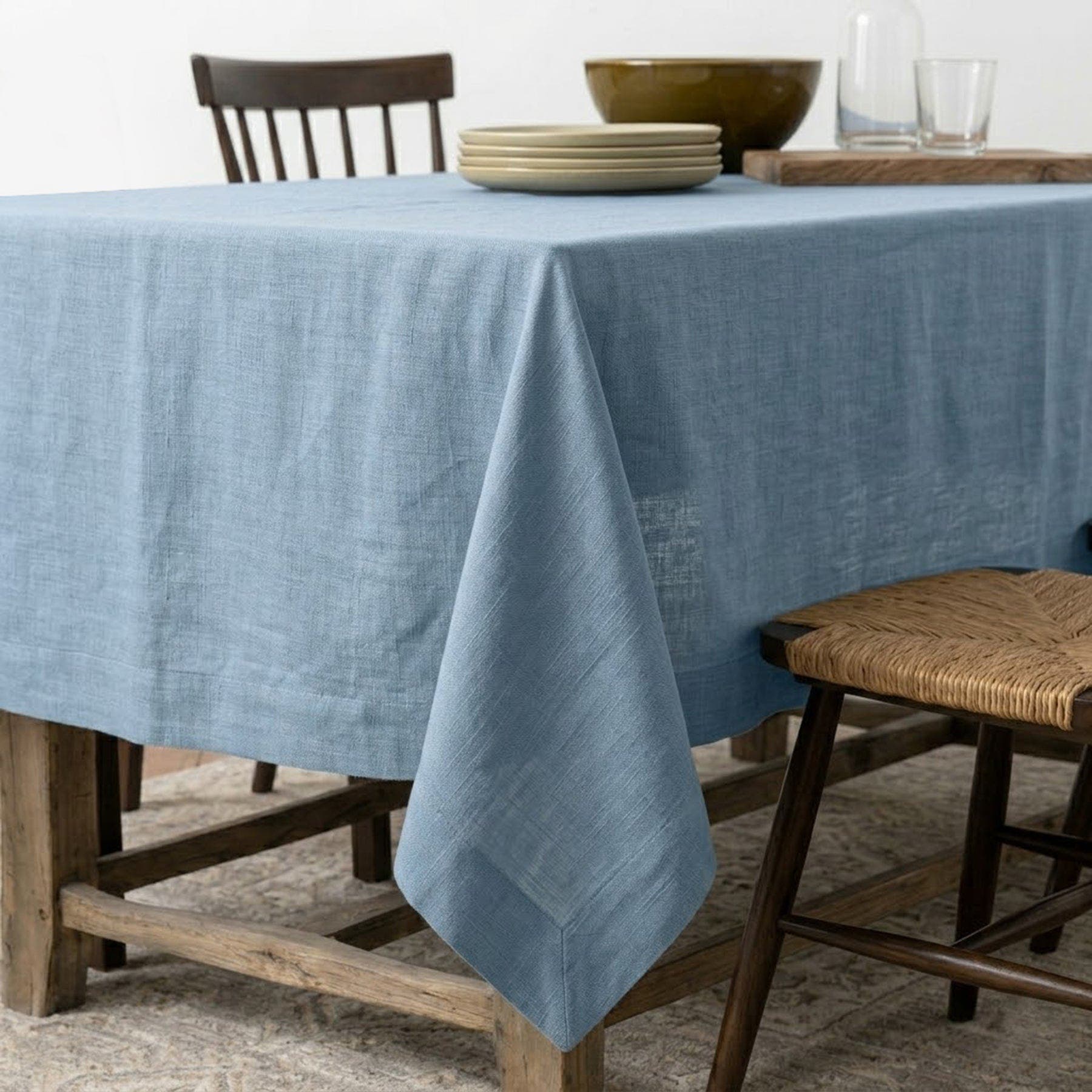 Dusty Chambray Blue