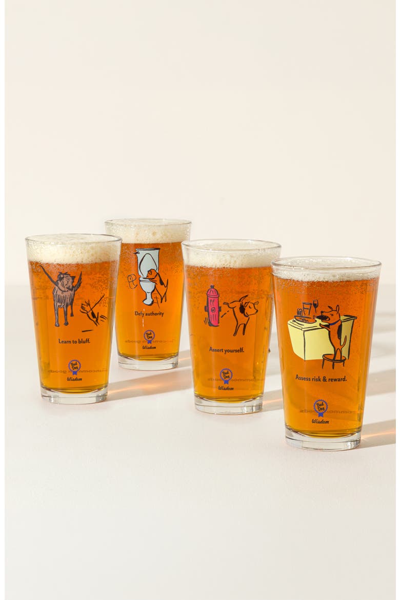Bad Dog Wisdom Tumblers, Alternate, color, Multi