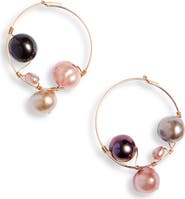 Isshi Molecule Hoop Earrings