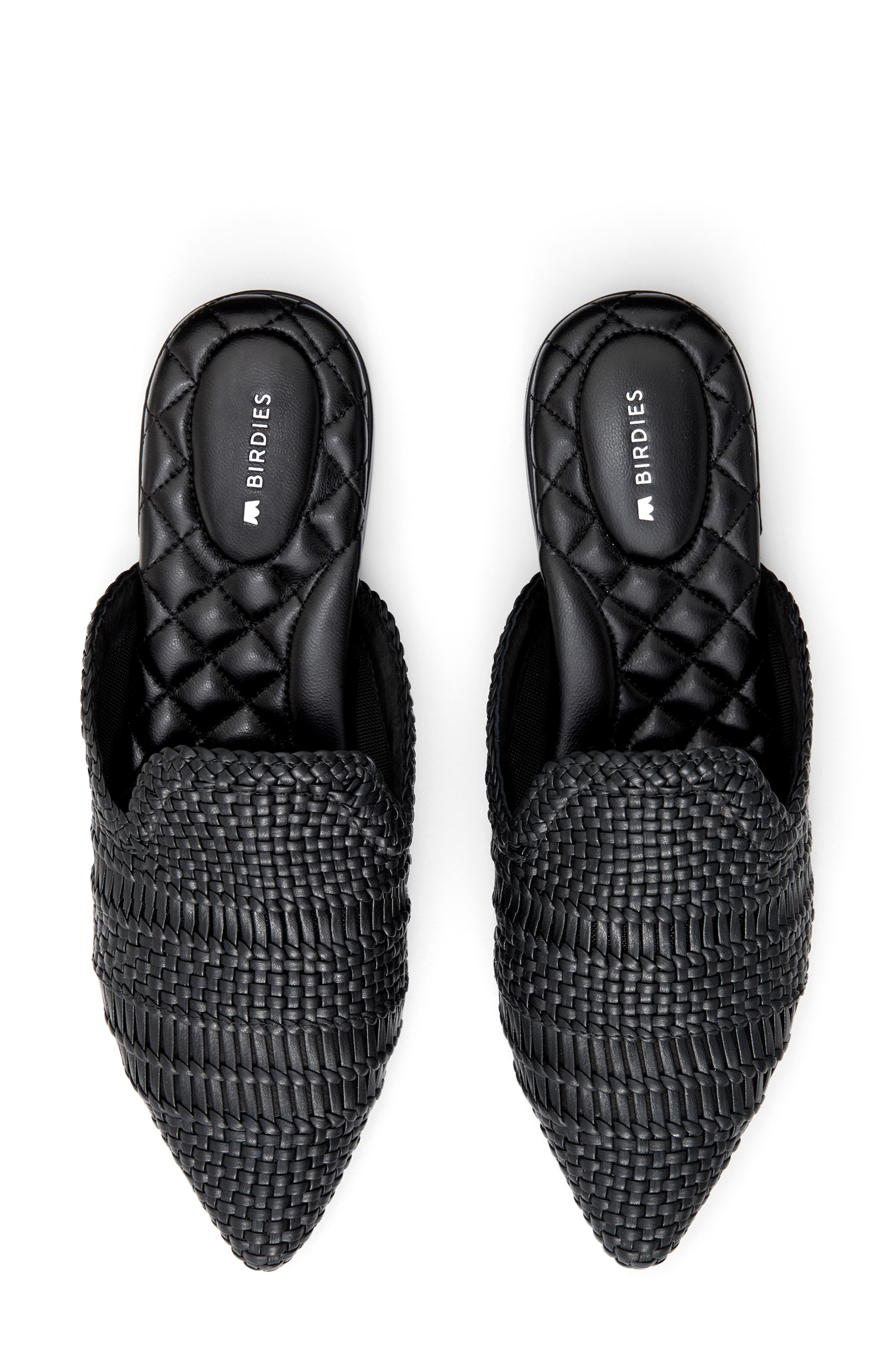 Birdies Dove Woven Pointed Toe Mule, Alternate, color, 