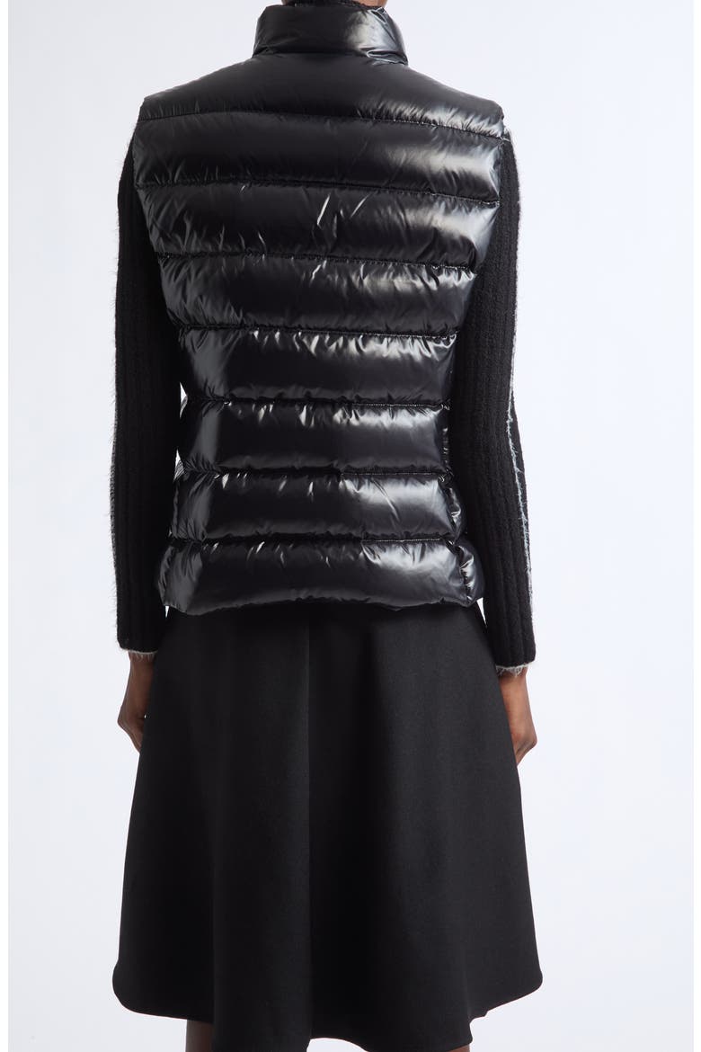 Moncler Ghany Mock Neck Down Puffer Vest (Women) | Nordstrom
