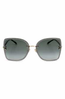 62mm Butterfly Sunglasses