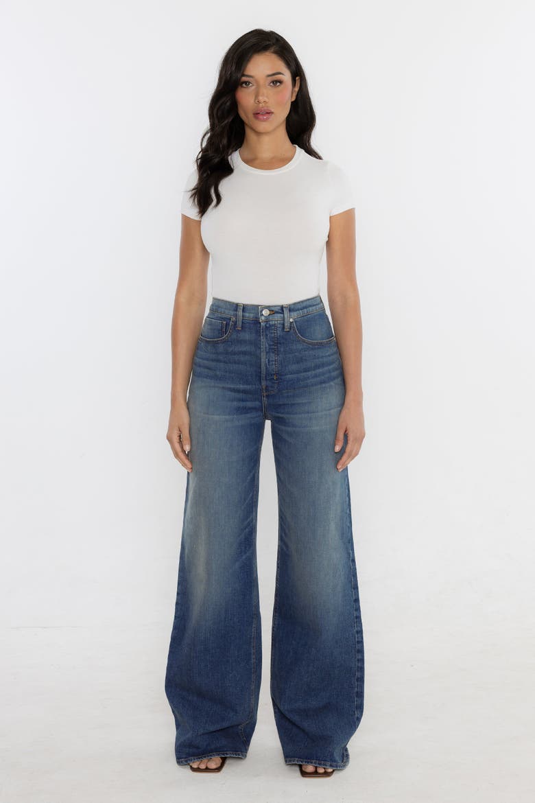 The Phoenix wide-leg Jean, Alternate, color, Seaside Blue