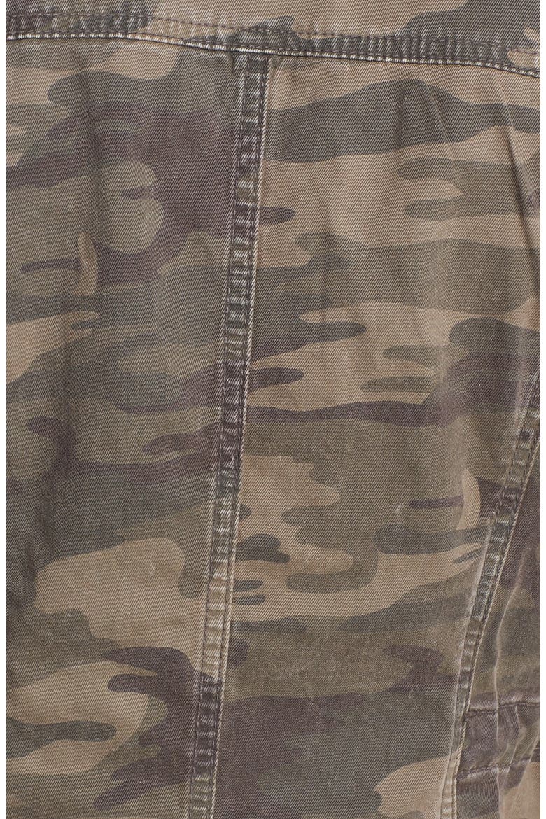 Camouflage Print Jacket, Alternate, color, SAFARI