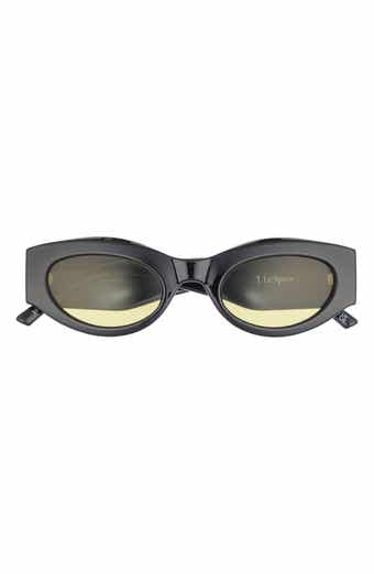 Le Specs Body Bumpin II 50mm Oval Sunglasses