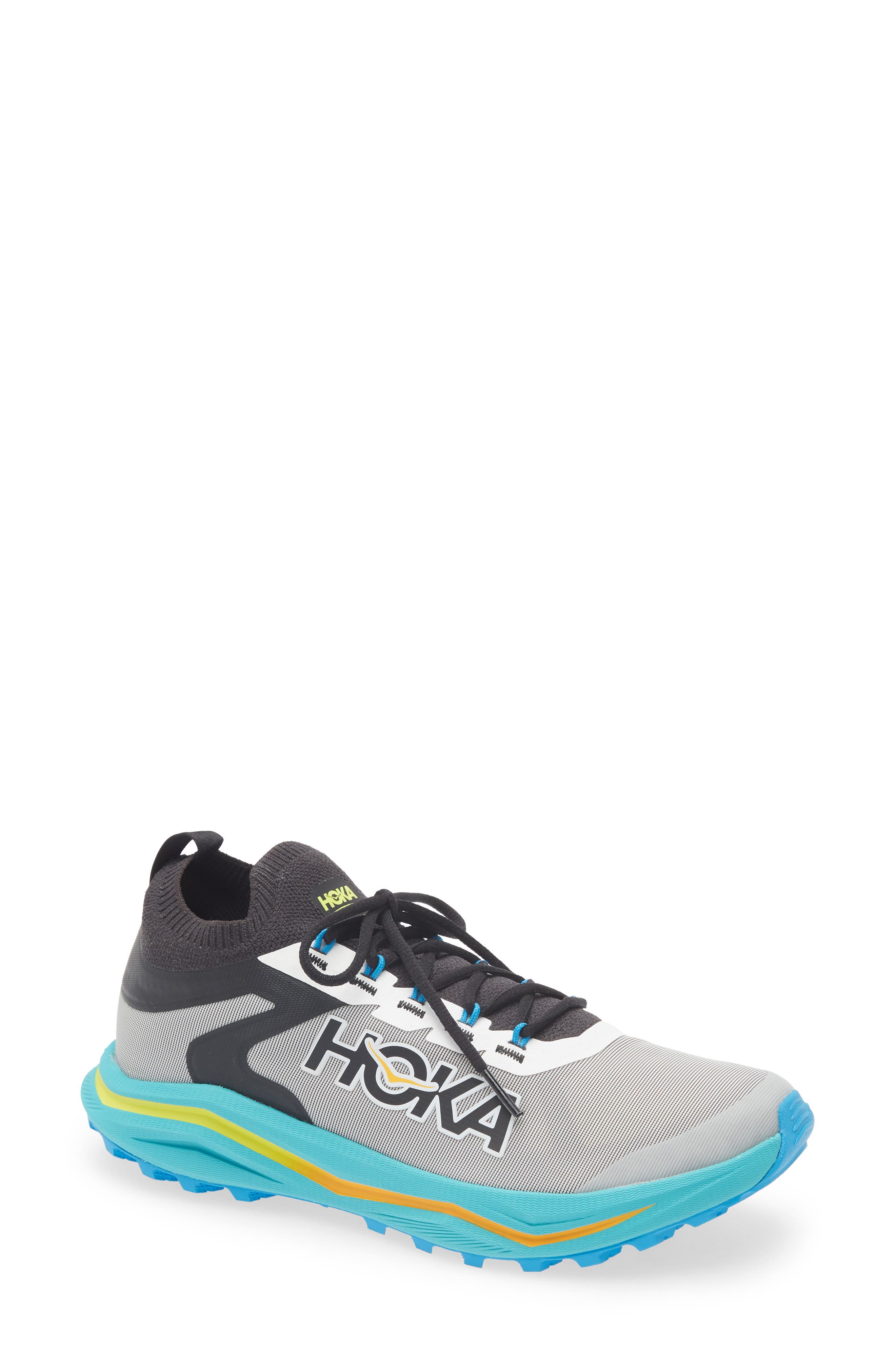 HOKA Zinal Trail Running Shoe, Main, color, 