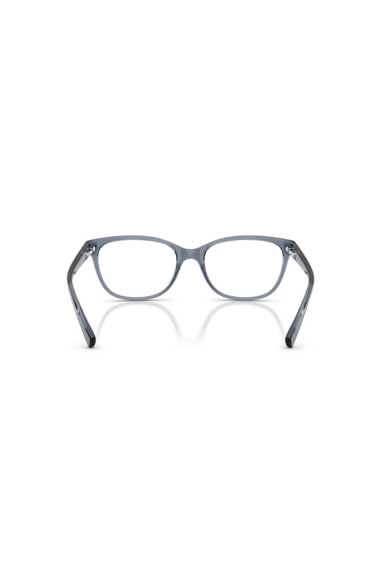 Armani Exchange 53mm Cat Eye optical glasses, Alternate, color, Blue