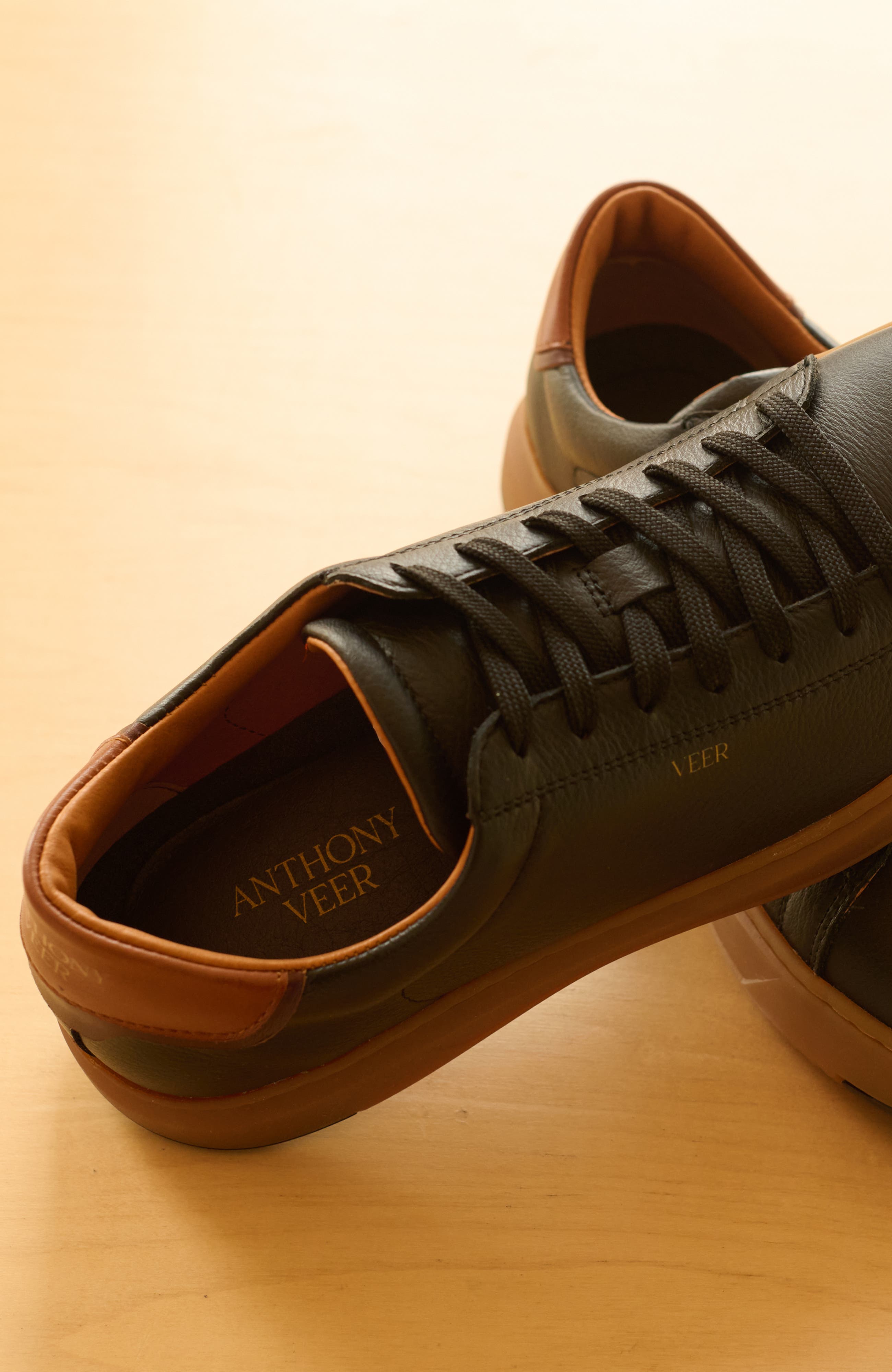 Anthony Veer Paul Sneaker, Alternate, color, Black