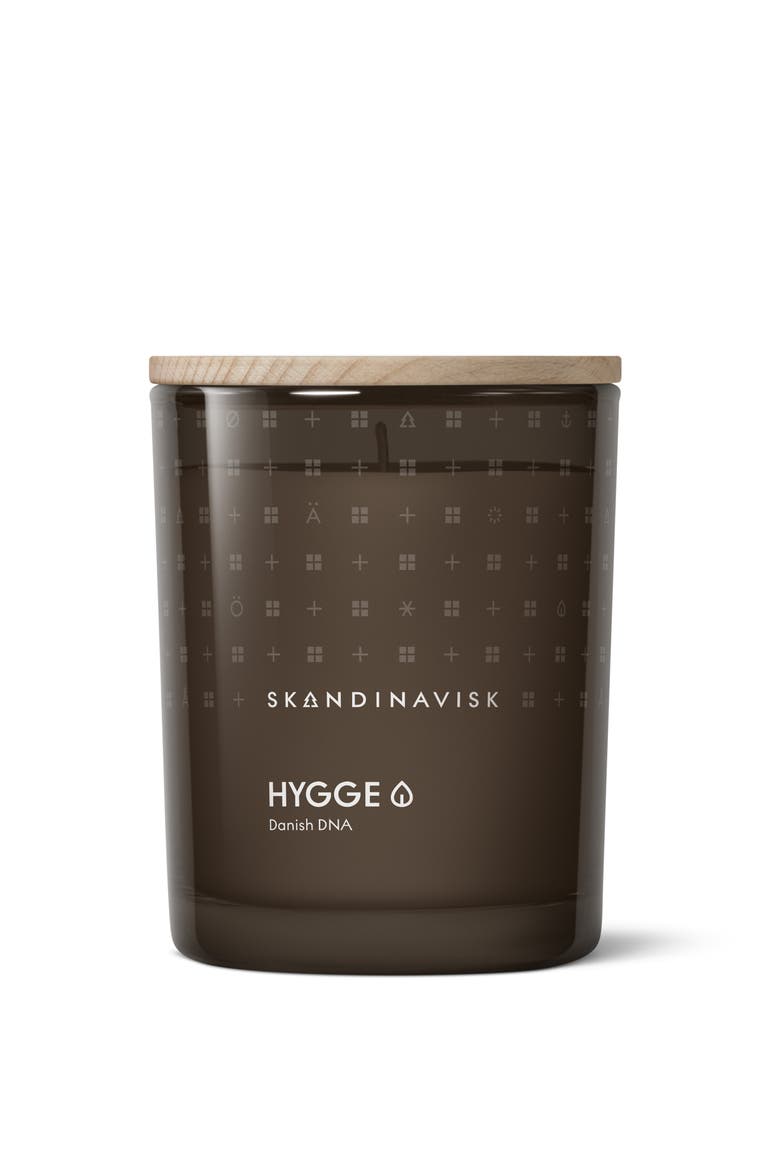HYGGE Scented Candle 200g, Alternate, color, Brown