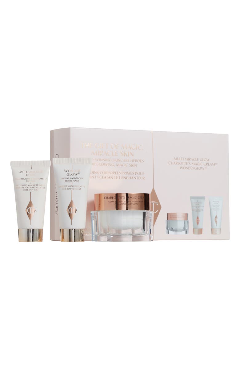 Charlotte Tilbury Magic Cream Skin Set (Nordstrom Exclusive) USD $102 Value, Alternate, color, 