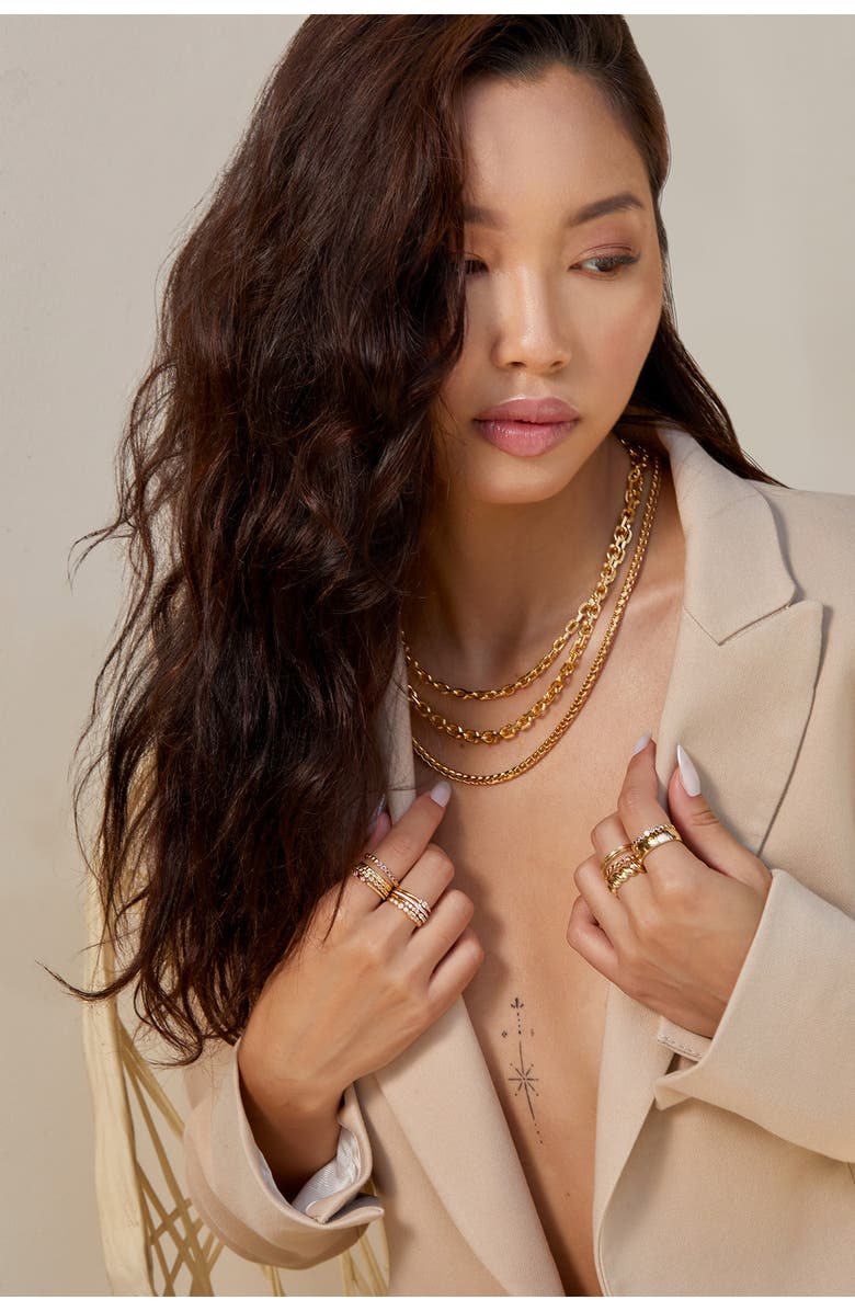 Bony Levy Katharine 14K Gold Paperclip Chain Necklace, Alternate, color, 