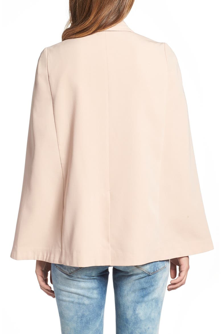 Cape Blazer, Alternate, color, NUDE