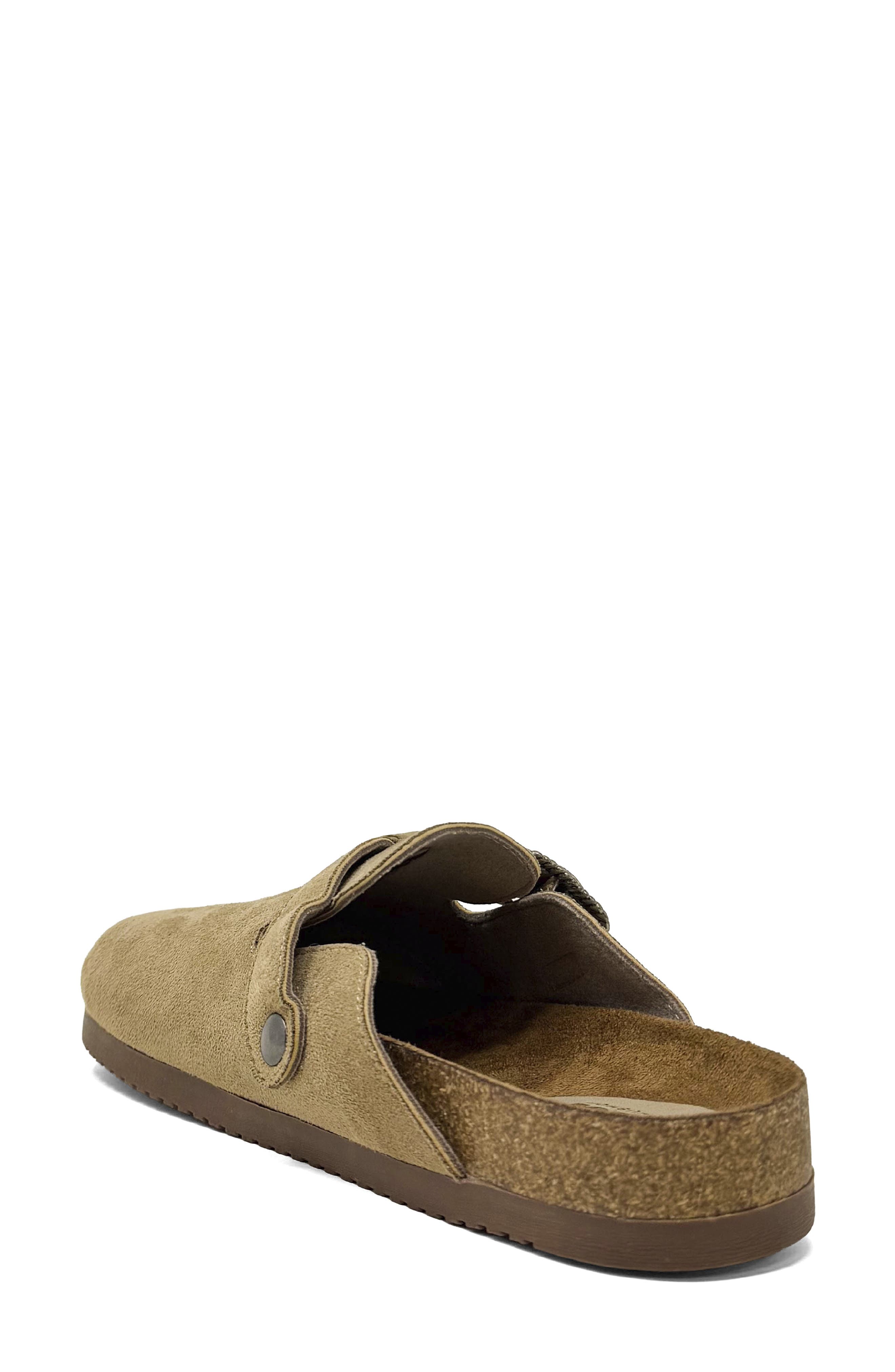 Trudy Faux Leather Clog, Alternate, color, TAUPE